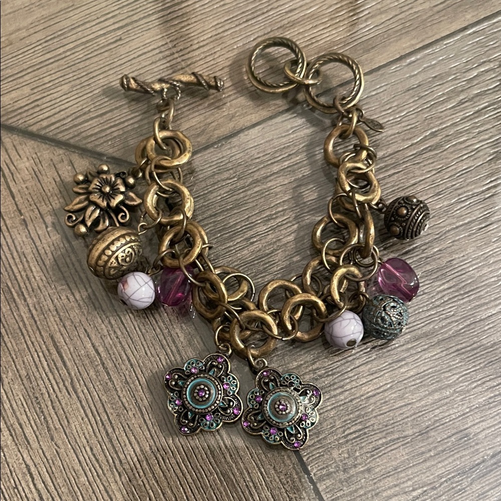 Premier Designs MADRID Charm Bracelet